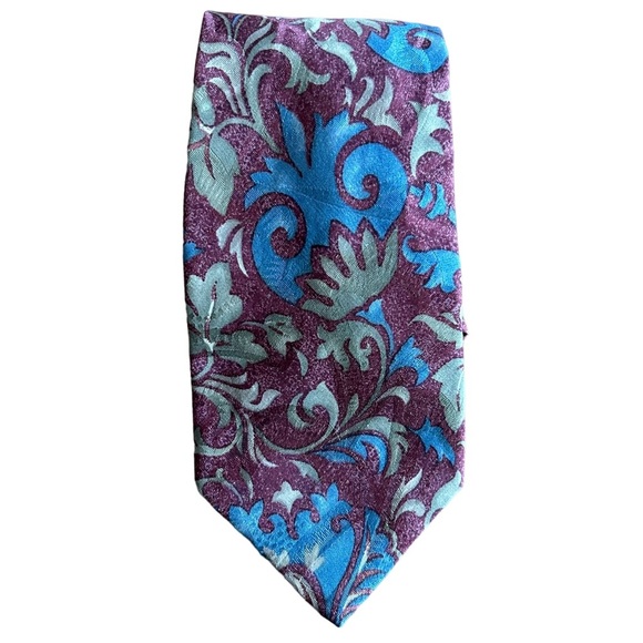 Dior Other - Christian Dior 100% Silk Made in Italy Floral Multicolor Men’s Necktie
